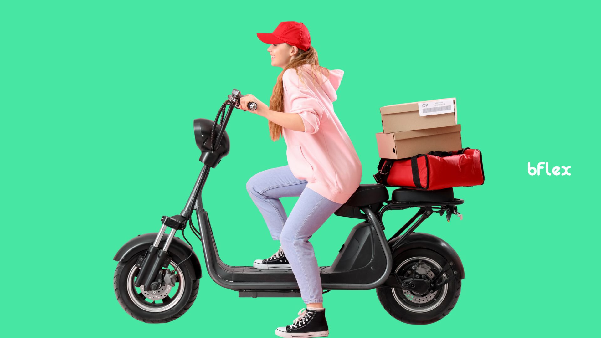 Elektrische Fietsen en Scooters in Termijnen voor Wolt, efood en Bezorgprofessionals