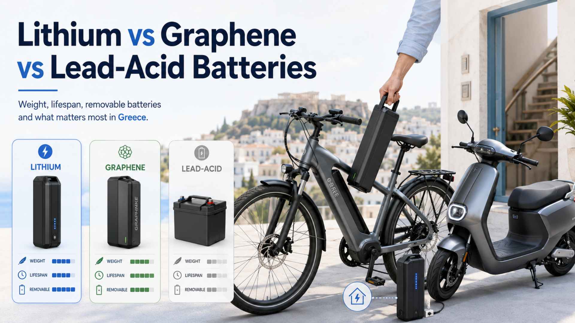 Batterie al Litio vs Grafene vs Piombo-Acido