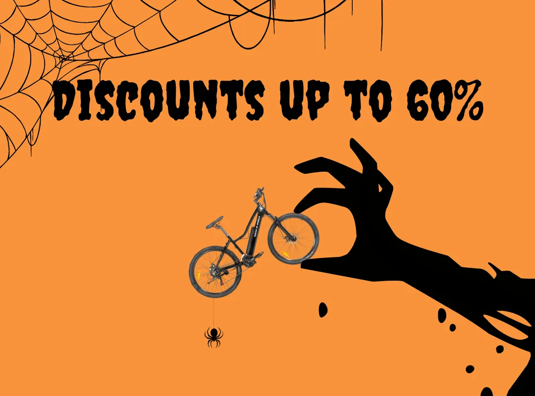 Offerte da brivido su biciclette elettriche! Fino al 60% di sconto con la HalloweenSale di bFlex