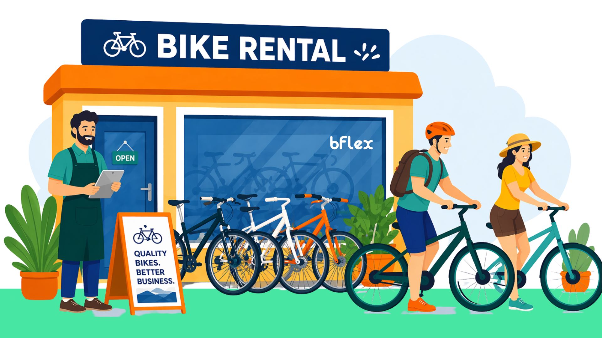 Waarom Bedrijven Groothandelsfietsen en -scooters bij bFlex Kopen