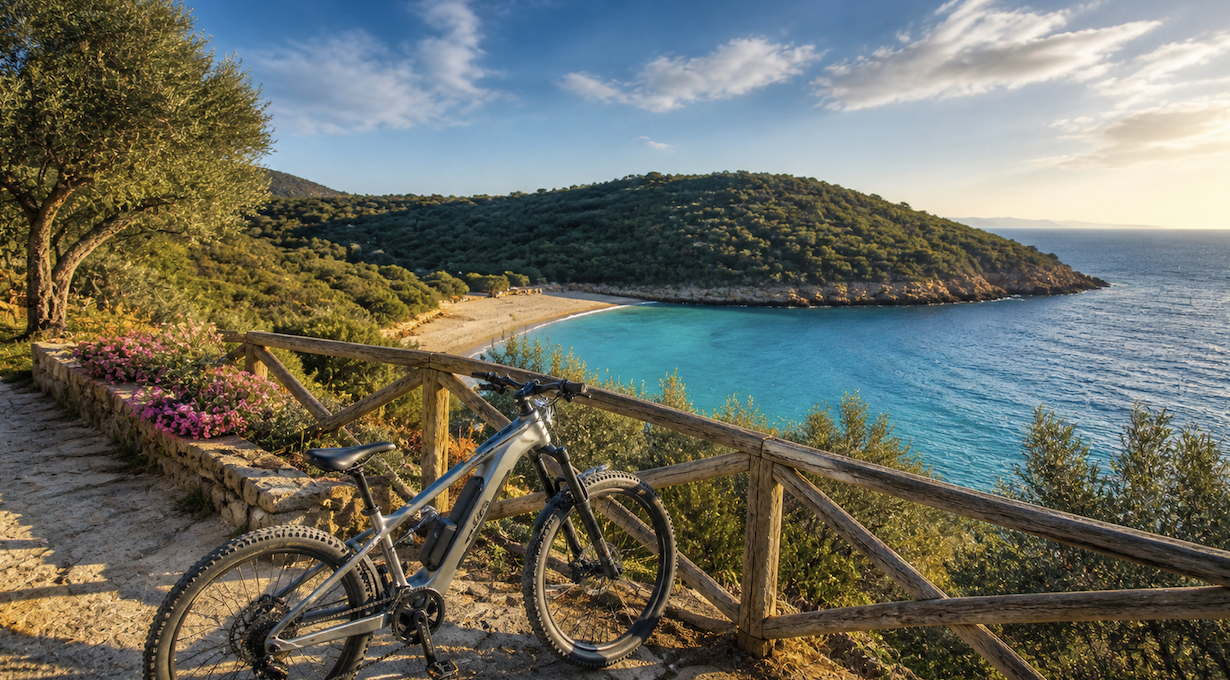 Rent Electric Bikes, Premium Electric Mountain Bikes and Guided Bike Tours in Thasos Greece