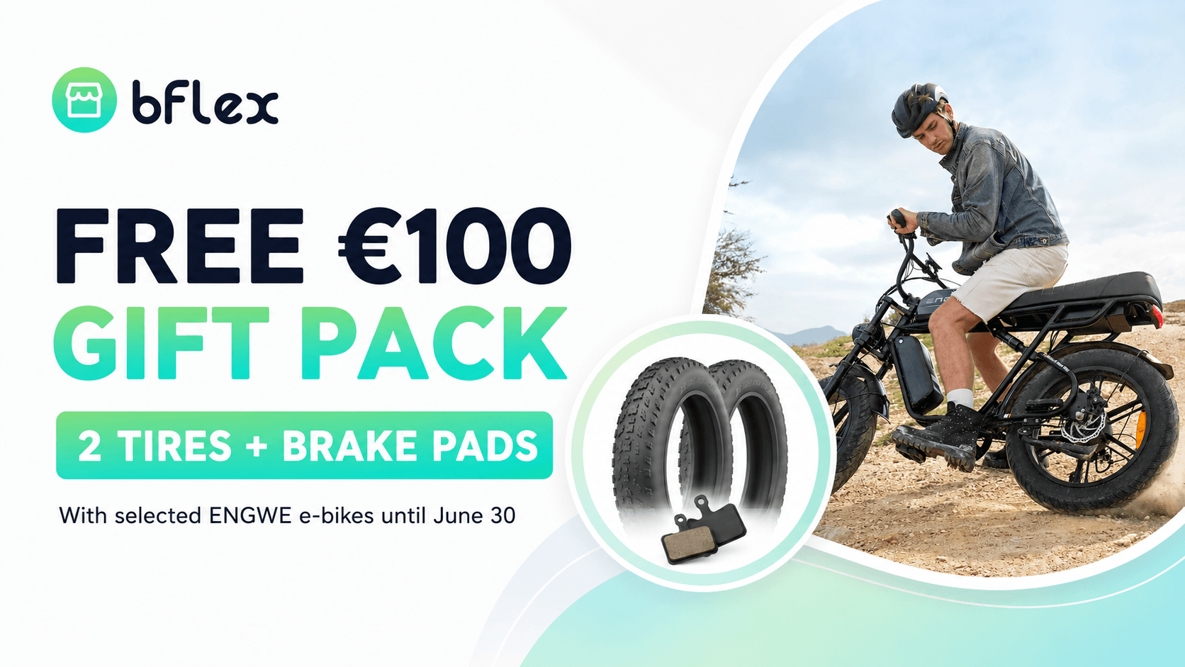 Limited Offer: Free €100 Gift Pack with Selected ENGWE E-Bikes Until June 30