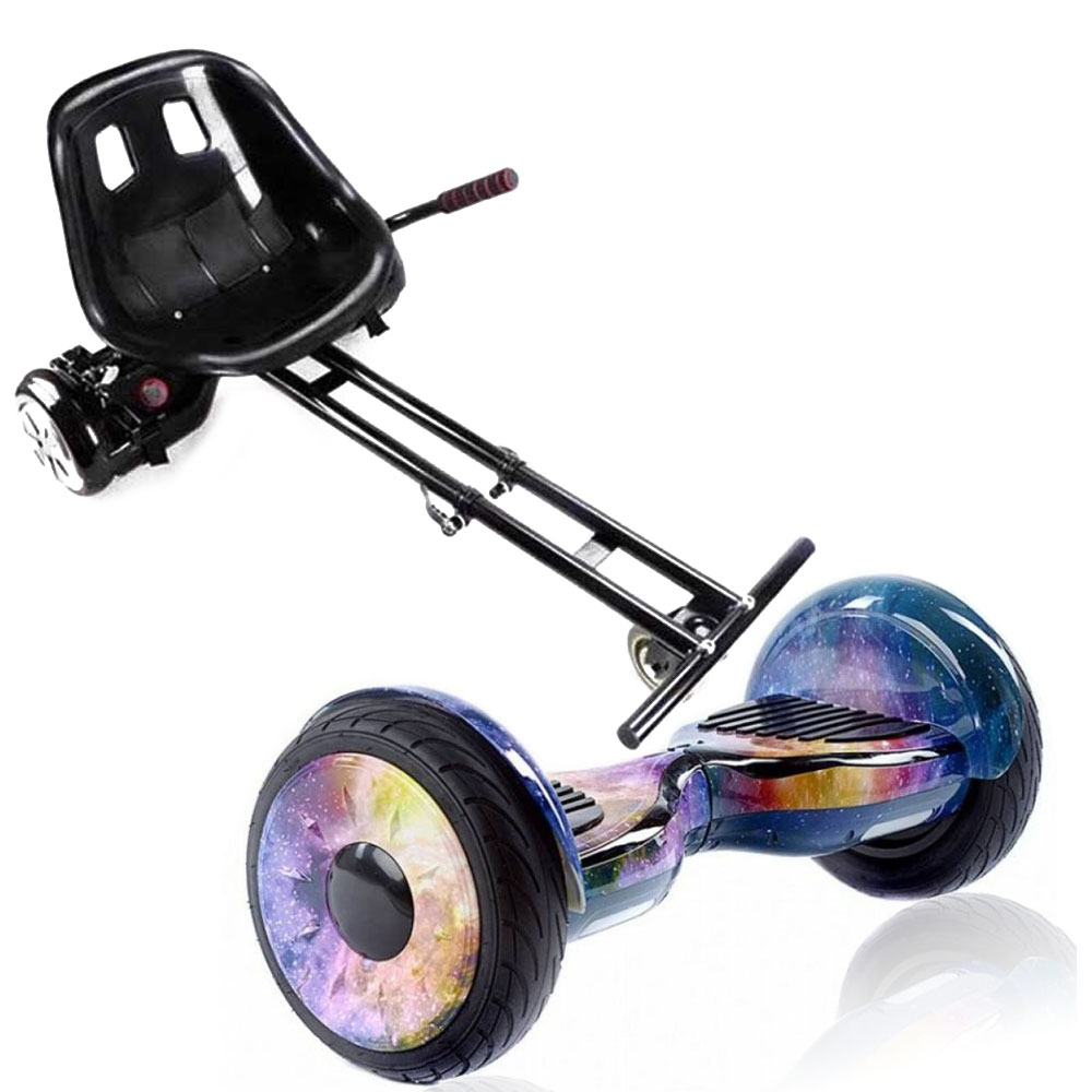 SET HOVERBOARD SMART BALANCE SKY GRAFFITI 10.5" & GOKART SEAT