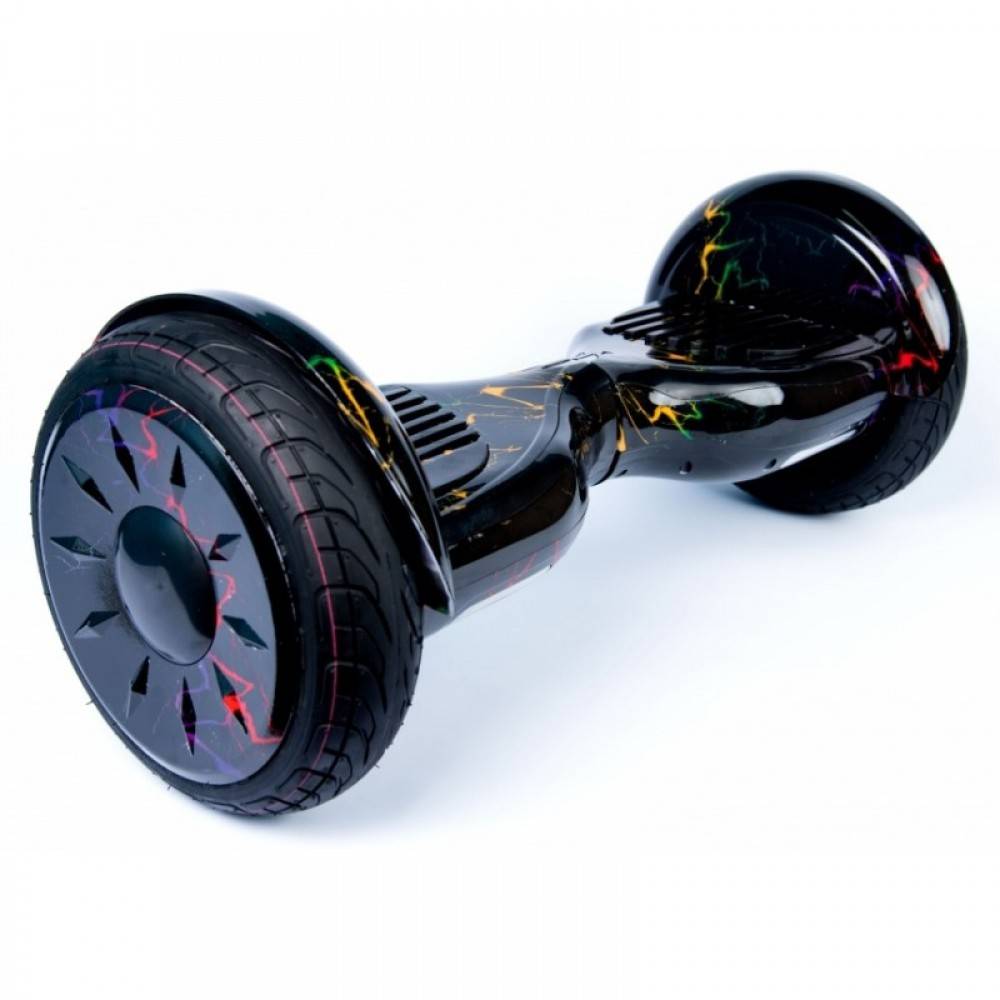 SMART BALANCE HOVERBOARD BIG WHEEL WITH BLUETOOTH & LED ELECTRIC SCOOTER LIGHTING THUNDER 10.5''