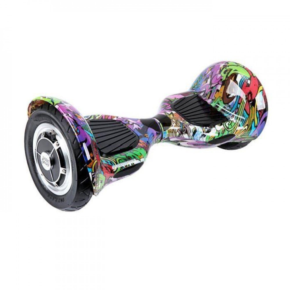 SMART BALANCE HOVERBOARD WHEEL MET BLUETOOTH & LED ELEKTRISCHE STEP GRAFFITI HIP HOP 10"
