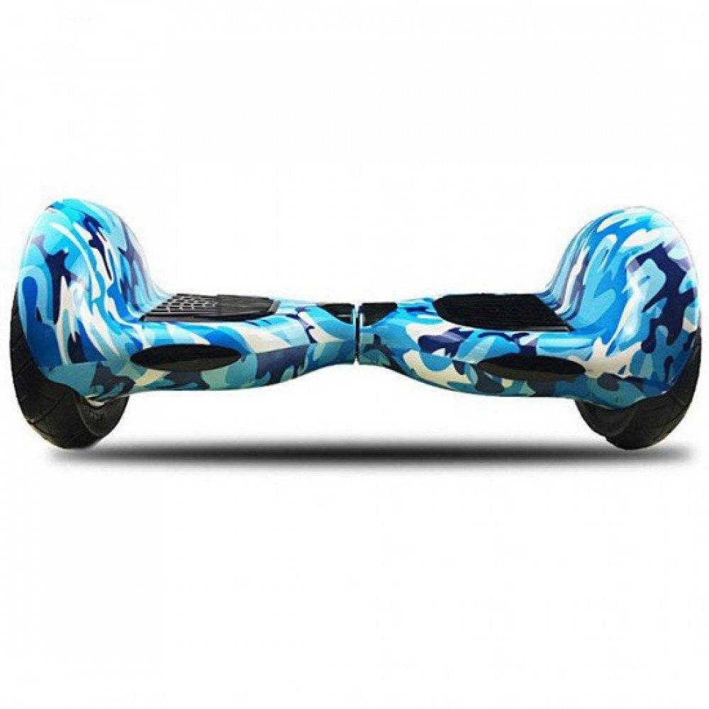 ROODER HOVERBOARD WIEL BLUETOOTH & LED ELEKTRISCHE STEP ARMY BLUE 10"