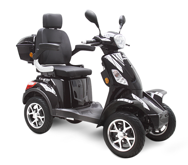 GESUBSIDIEERDE VIERWIELIGE ELEKTRISCHE SCOOTER EASY 50 BLACK DAYTONA