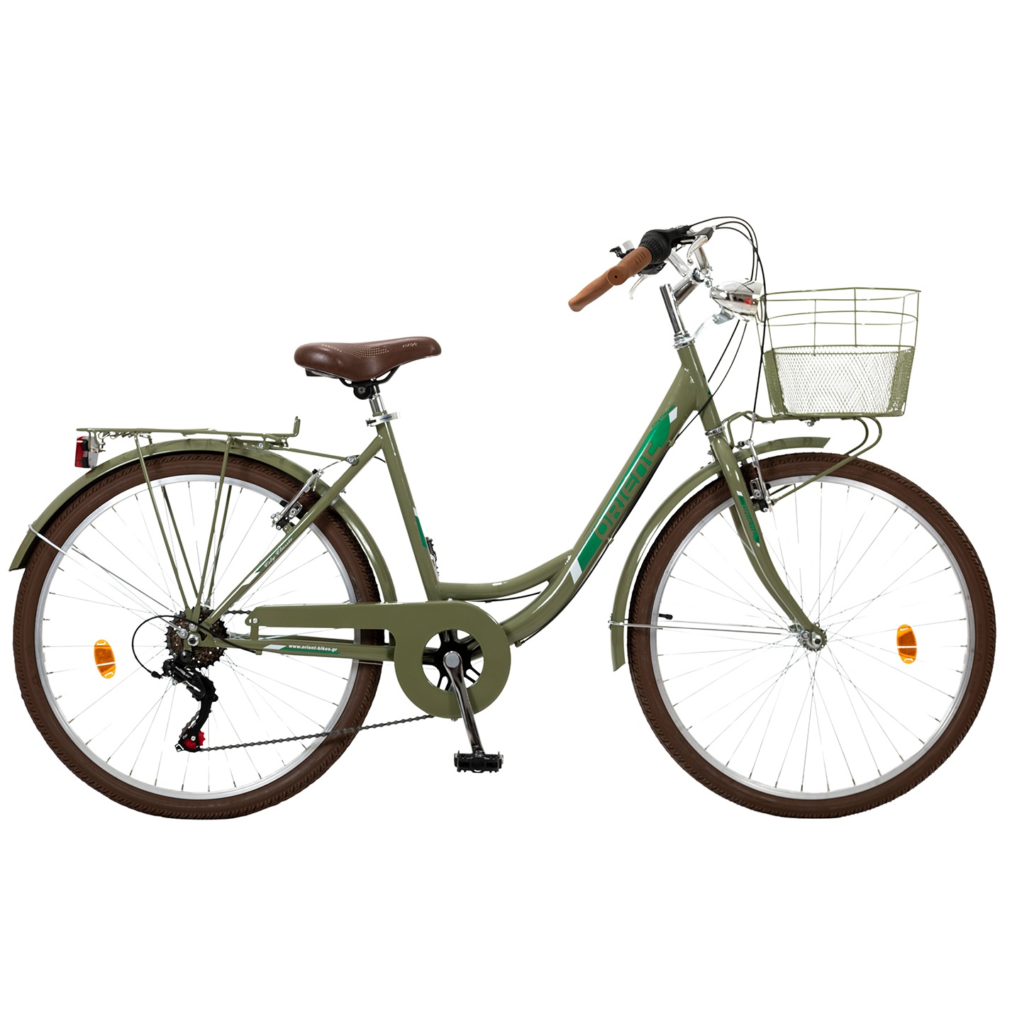 ORIENT CITY CLASSIC LADY BICYCLE 26'' 6sp GREEN (151090) 2026
