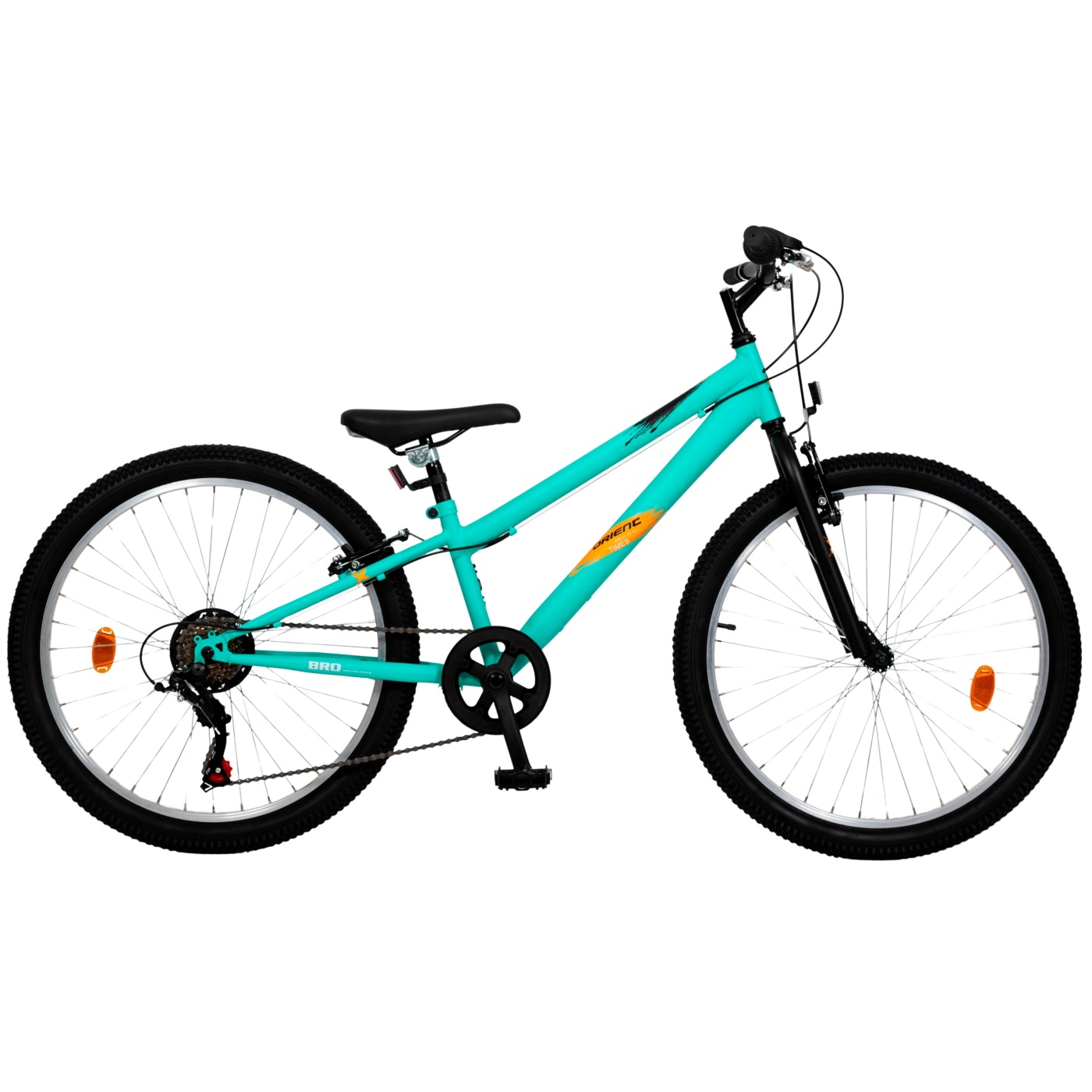 ORIENT BRO 24” MTB BIKE 1X7sp Size 28cm GREEN (151639) 2026