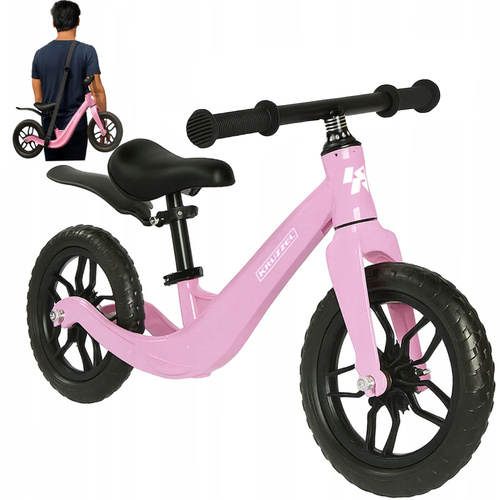 KRUZZEL 12” CHILDREN'S BALANCE BIKE PINK 25768