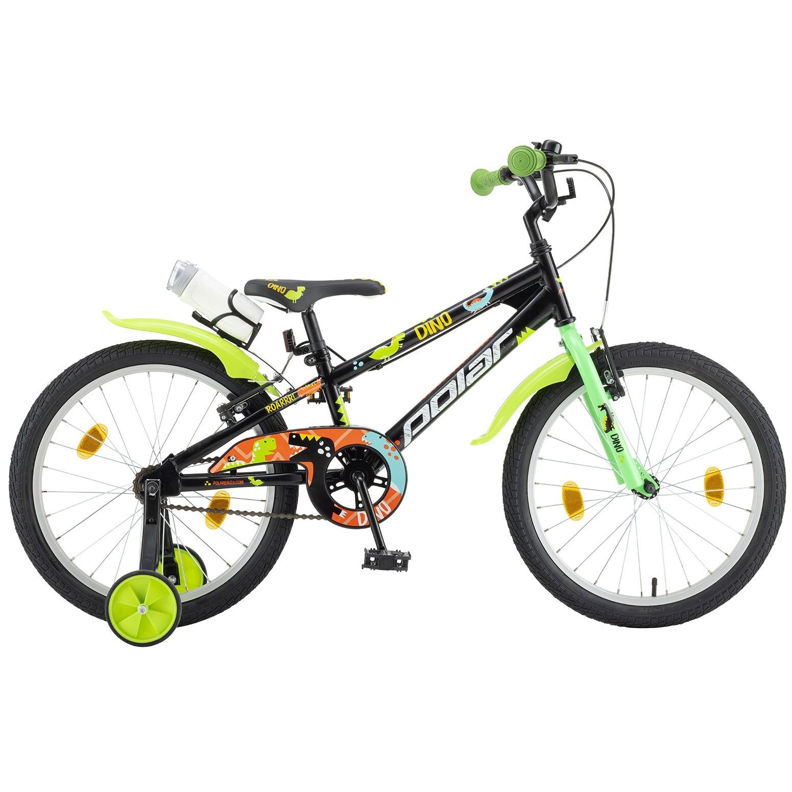 POLAR JR DINO CHILDREN'S BIKE 20” BLACK P202S03230 2026
