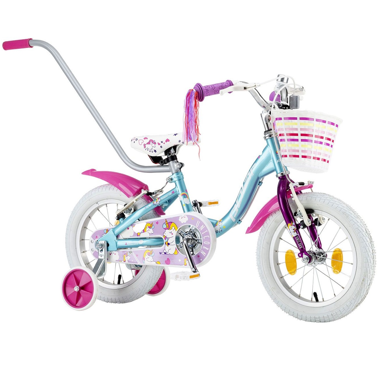 POLAR UNICORN BABY CHILDREN'S BIKE 14” TURQUOISE P142S00243 2026
