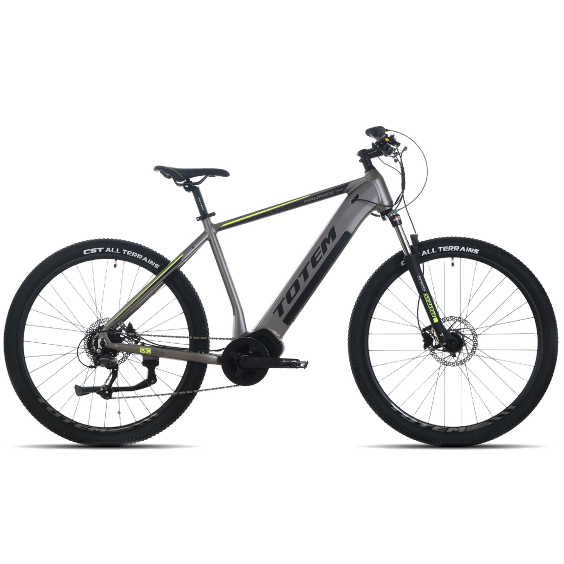 TOTEM MAURICE PRO ELECTRIC MTB BIKE 29” MID 9sp 85Nm/20Ah GRAY 2024