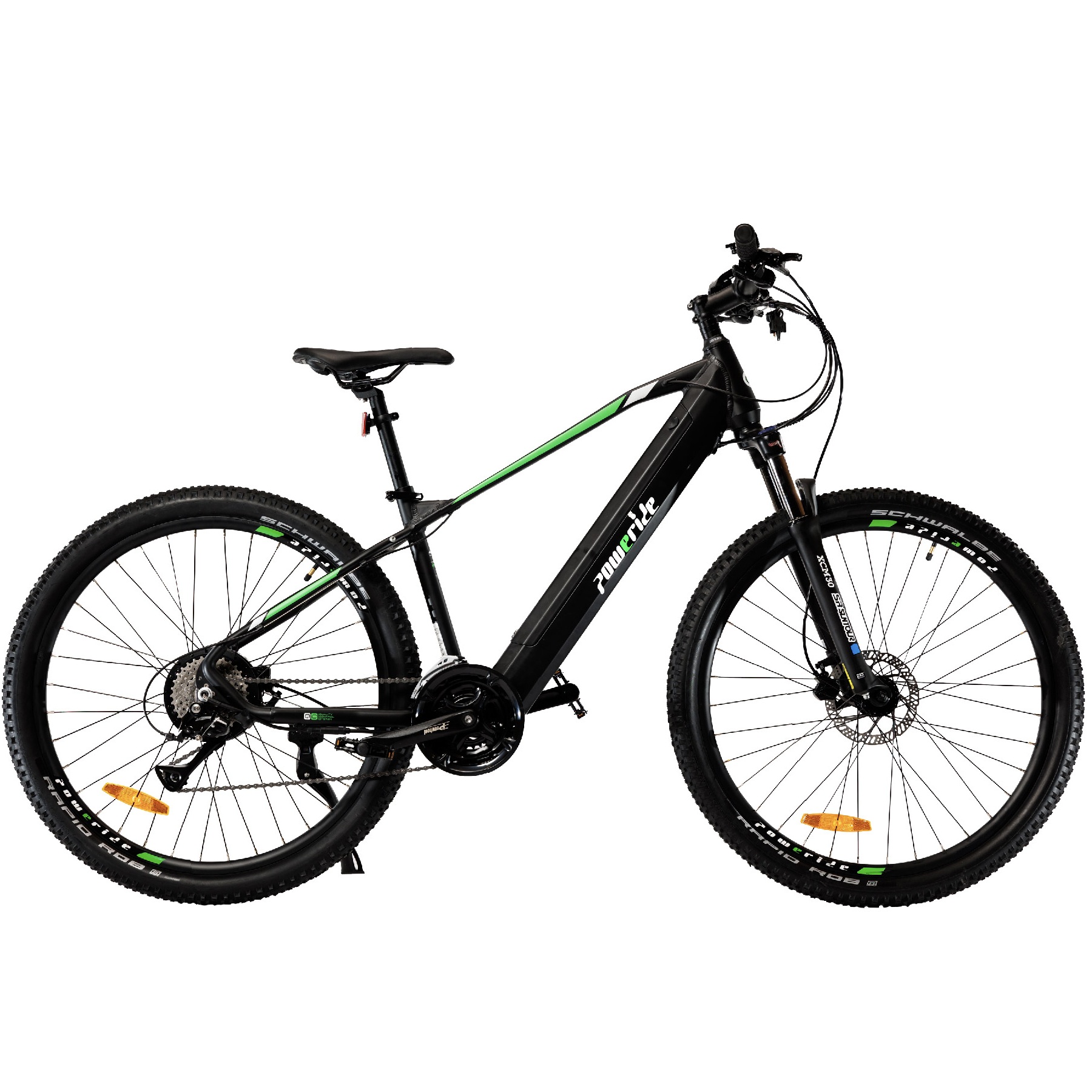 POWERIDE ELECTRIC BIKE MTB 27.5” 24sp BLACK 36V/12AH 2024