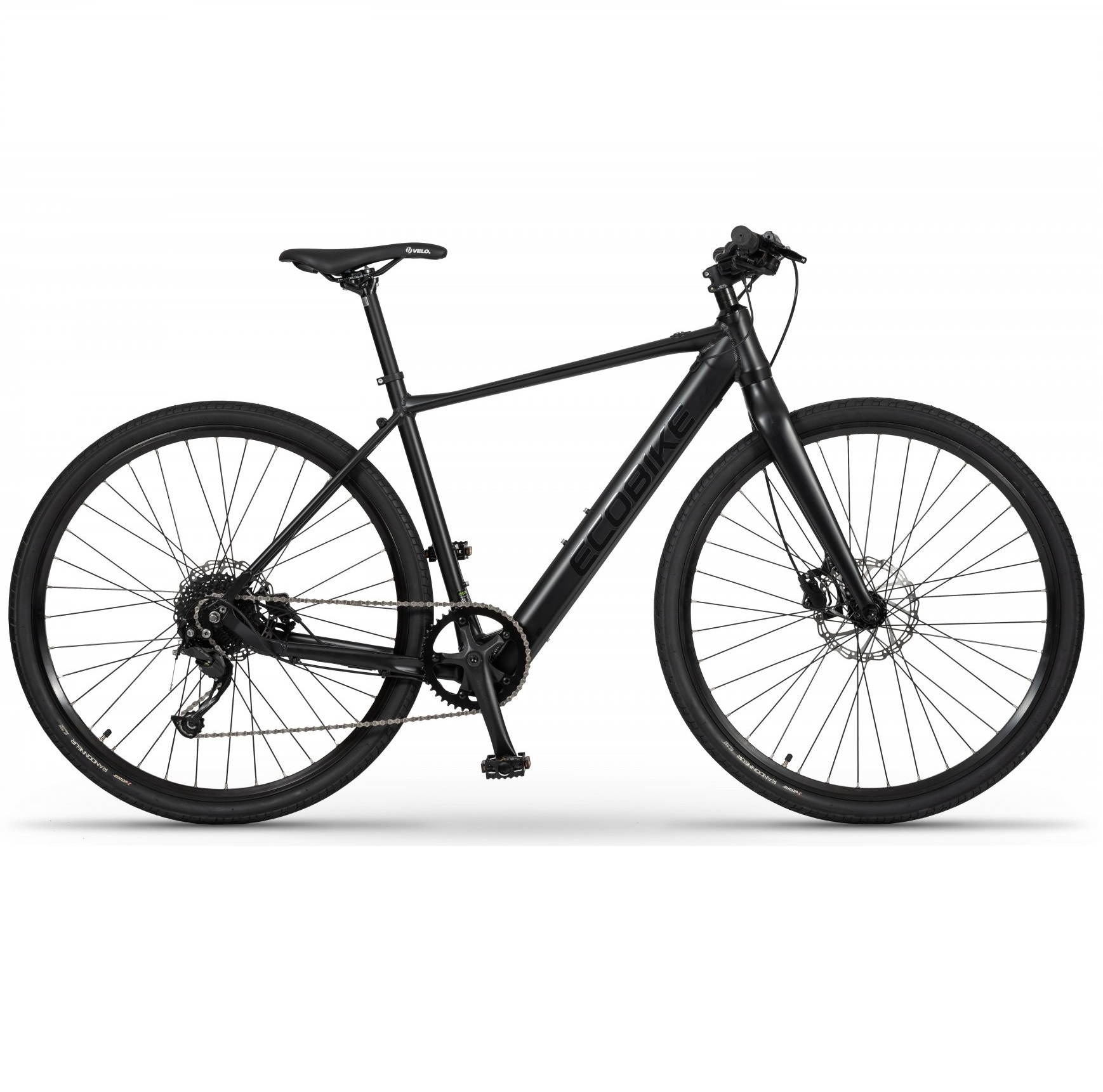 ECOBIKE URBAN ARROW ELECTRIC FITNESS BICYCLE 28'' 9sp BLACK 36V 10AH 2022