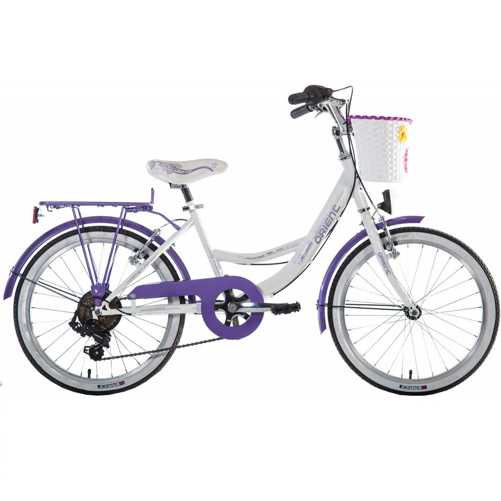 ORIENT CITY GIRL STEEL ΠΟΔΗΛΑΤΟ 20” 6sp ΛΕΥΚΟ/ΜΩΒ (151417) 2025