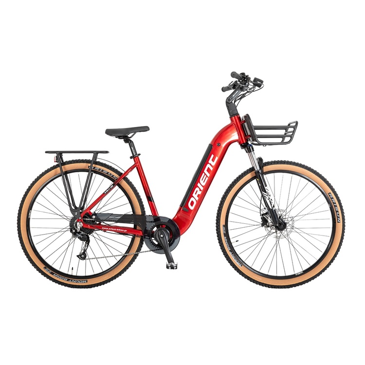 ORIENT E-BIKE E-SUV 29'' 9SP ACHTERMOTOR ANANDA 250W BORDEAUX (151617) 2024