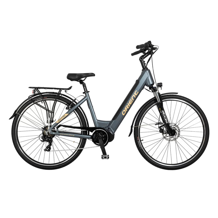 ORIENT E-BIKE CENTRO 28” 7SP MIDDENMOTOR ANANDA 250W GRIJS (151618) 2024
