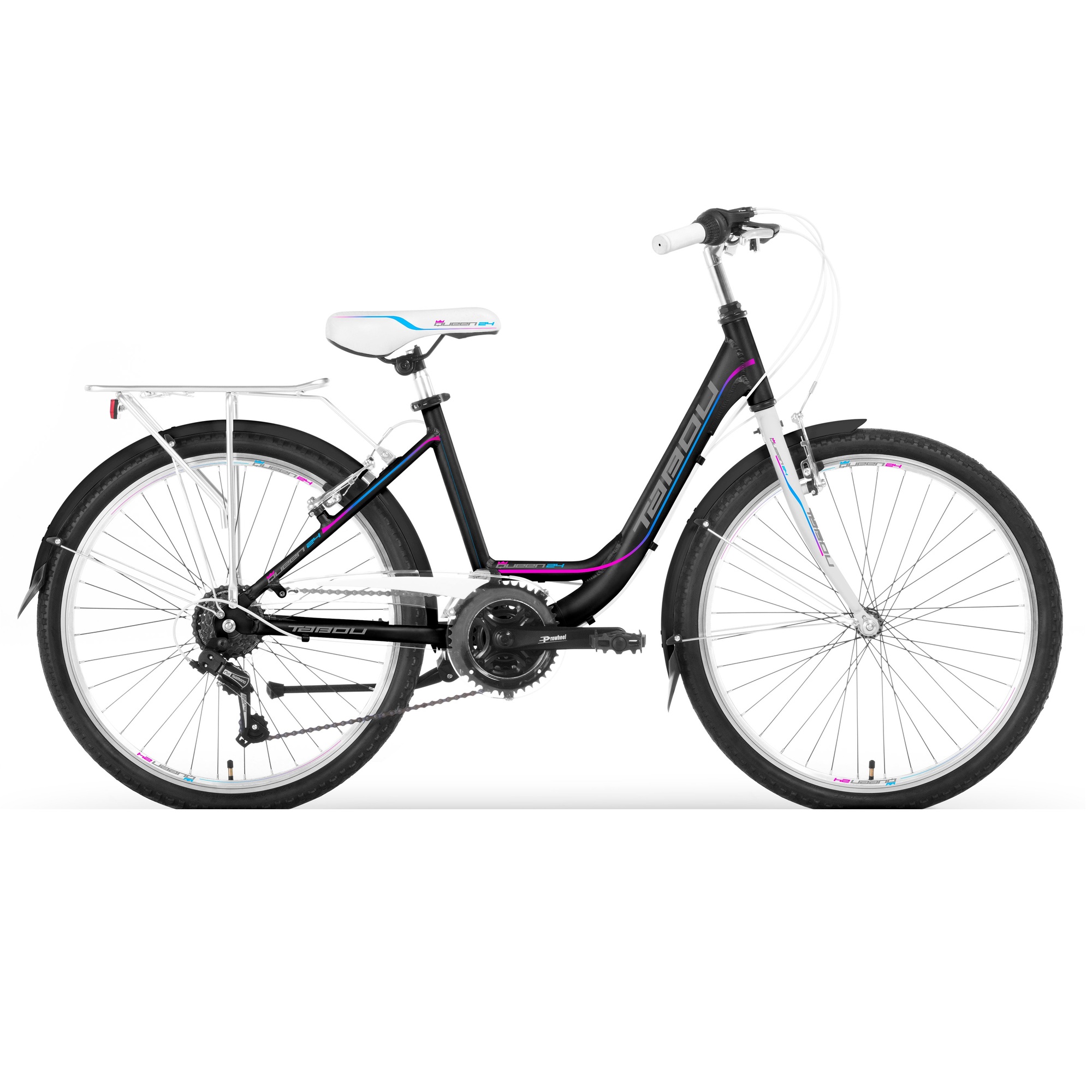 TABOU QUEEN 24'' ΠΑΙΔΙΚΟ ΠΟΔΗΛΑΤΟ 6sp BLACK/PINK 2022