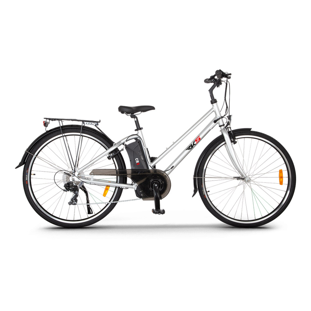 Mid-drive fiets CR5 met Yadea RKS motor - Zwart