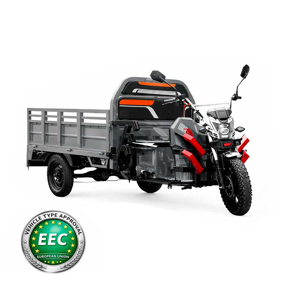 E-RIDE CARGO (72V/32AH Λιθίου) - Γκρι