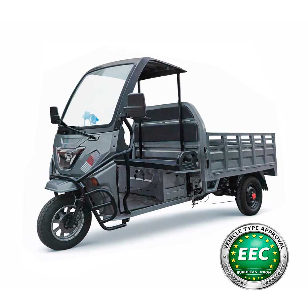 E-RIDE CARGO ROOF (72V32AH Λιθίου) - Γκρι