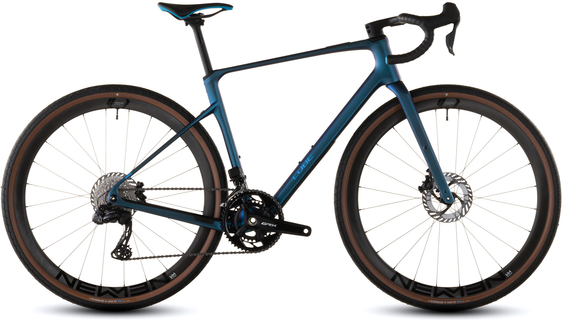 CUBE GRAVEL BIKE NUROAD C:62 RACE 28" NEBULA'N'BLUE 2026 Blue