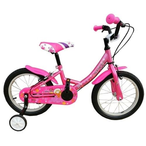 STYLE CHILDREN'S BICYCLE MASCOT GIRL SIZE 18 Metal Pink