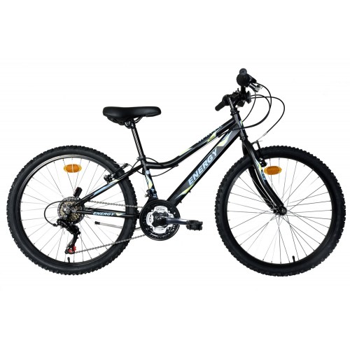 ENERGY MOUNTAIN BIKE THUNDER 26" 21 SPEEDS BLACK MATT (468) Black