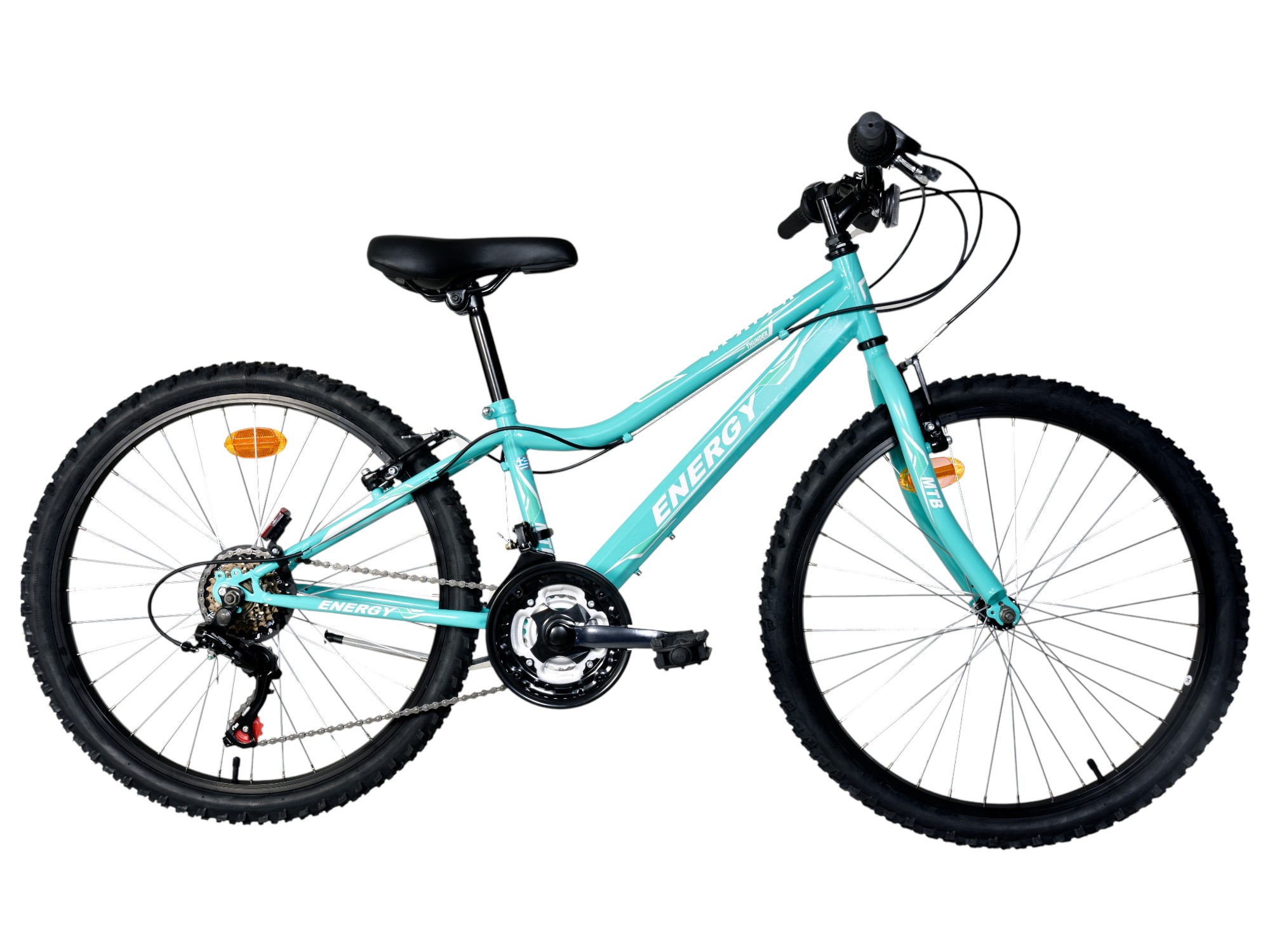 ENERGY WOMEN'S MOUNTAIN BIKE THUNDER 26'' WITH 21 SPEEDS GREEN (MINT) Green
