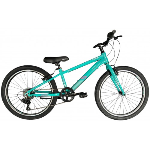 ENERGY ENIGMA 24" ALUMINUM BIKE 7 SPEEDS PISTACHIO MINT 'N' LIGHT PINK GLOSSY 2025 Mint