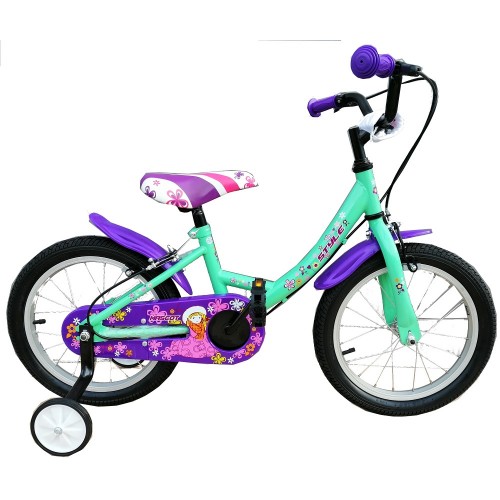STYLE WOMEN'S CHILDREN'S BICYCLE MASCOT GIRL SIZE 14" MINT Green
