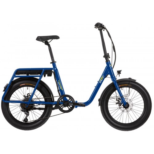 ENERGY ALUMINUM FOLDING ELECTRIC BICYCLE ZAKYNTHOS E1000RM 20" BLUE 2025 Blue