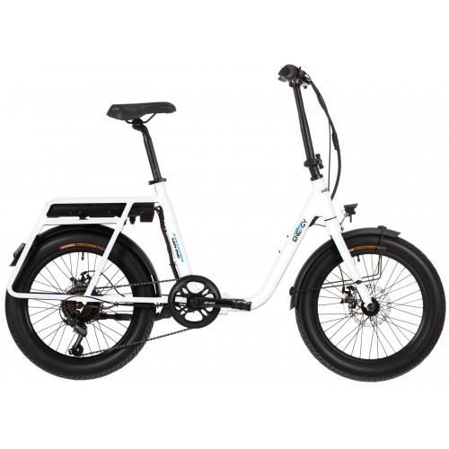 ENERGY FOLDING ALUMINUM ELECTRIC BIKE ZAKYNTHOS E1000RM 20" WHITE 2025 White