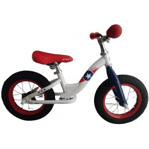 STYLE CHILD BALANCE BIKE 12" ONE STEEL WHITE White
