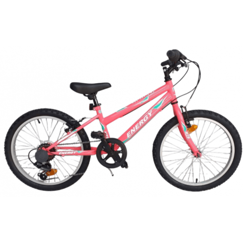 ENERGY WOMEN'S MOUNTAIN BIKE THUNDER 26'' WITH 18 SPEEDS PINK WHITE Pink