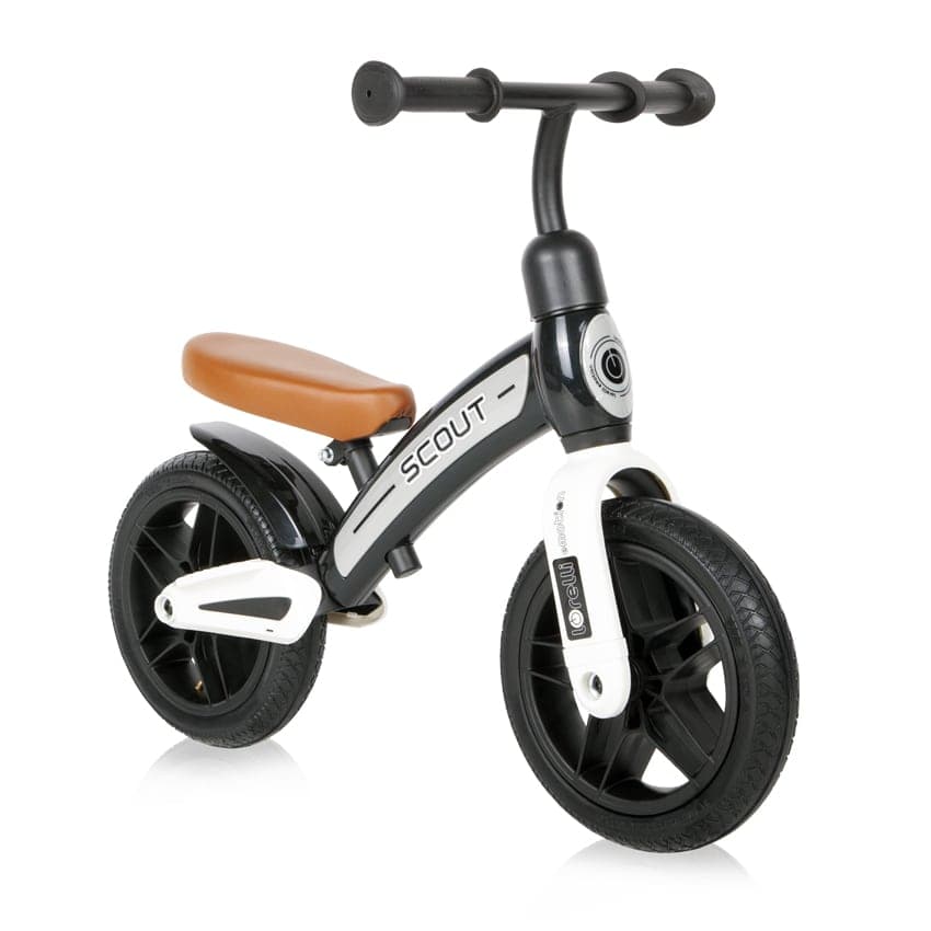 LORELLI BALANCE BIKE AIR WHEELS 10" SCOUT BLACK 2-4 YEARS 10410020019 Black