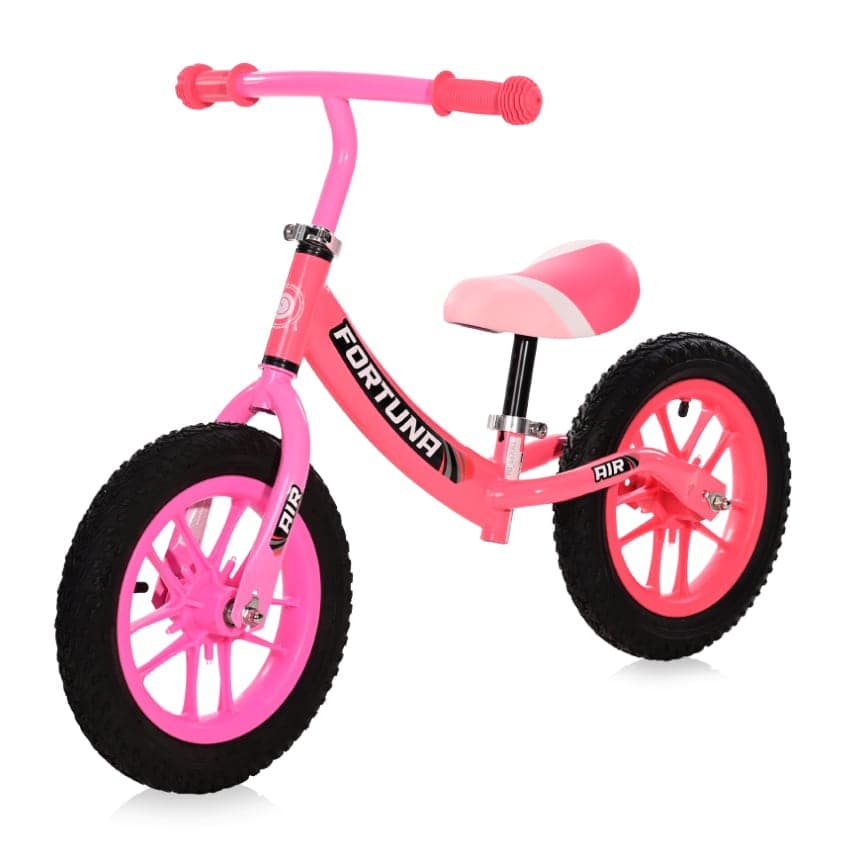 LORELLI BALANCE BIKE AIR WHEELS LIGHT-UP WHEELS 12" FORTUNA AIR LIGHT & DARK PINK 2+ YEARS 10410080005 Pink
