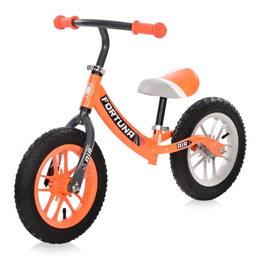 LORELLI BALANCE BIKE AIR WHEELS LIGHT-UP WHEELS 12" FORTUNA AIR GREY & ORANGE 2+ YEARS 10410080003 Grey Orange