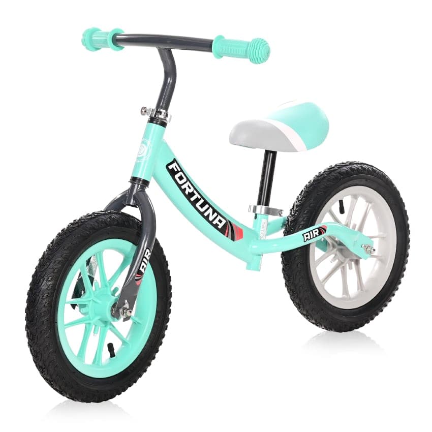 LORELLI BALANCE BIKE AIR WHEELS LIGHT-UP WHEELS 12" FORTUNA AIR GREY & GREEN 2+ YEARS 10410080002 Grey Blue