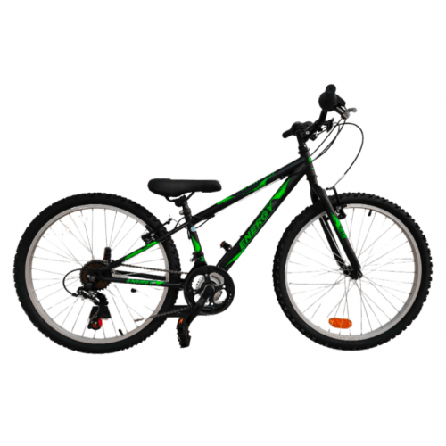 ENERGY CHILDREN'S BICYCLE THUNDER 20" WITH 6 SPEEDS Black Green Matt