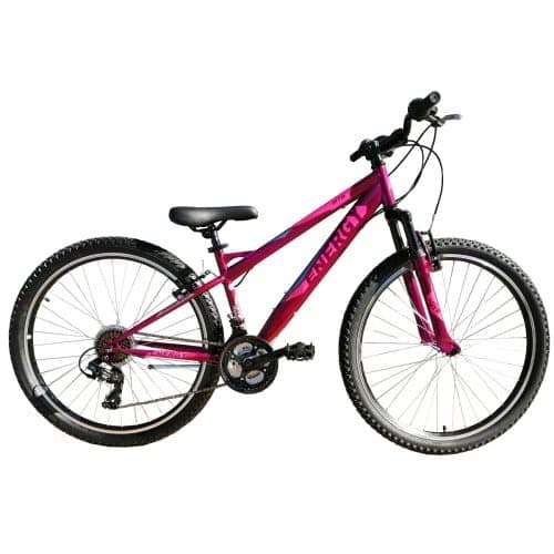 ENERGY GALAXY 27.5 STEEL WOMEN'S FRAME 21 SPEEDS FRONT SUSPENSION PURPLE Purple