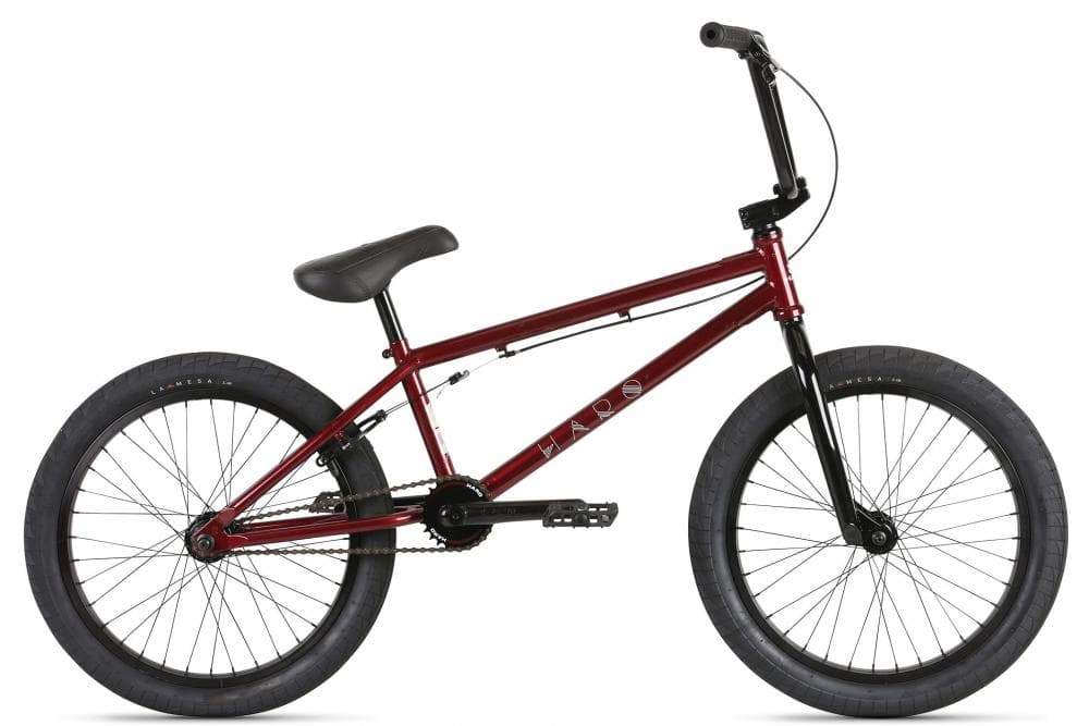 HARO BMX FIETS MIDWAY 20" 2022 CHERRY COLA (MAAT: 21) Rood