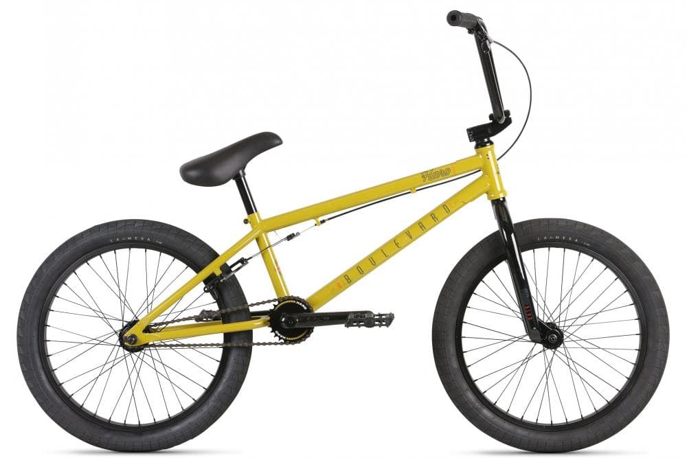 HARO BMX FIETS BOULEVARD 20" 2022 HONEY MUSTARD (MAAT: 20.75) Geel