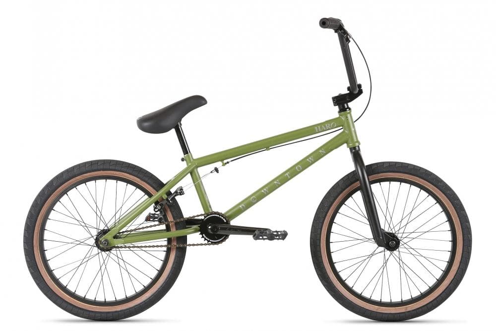 HARO BMX FIETS DOWNTOWN MAAT 20.5" 2022 MATTE ARMY GREEN Groen