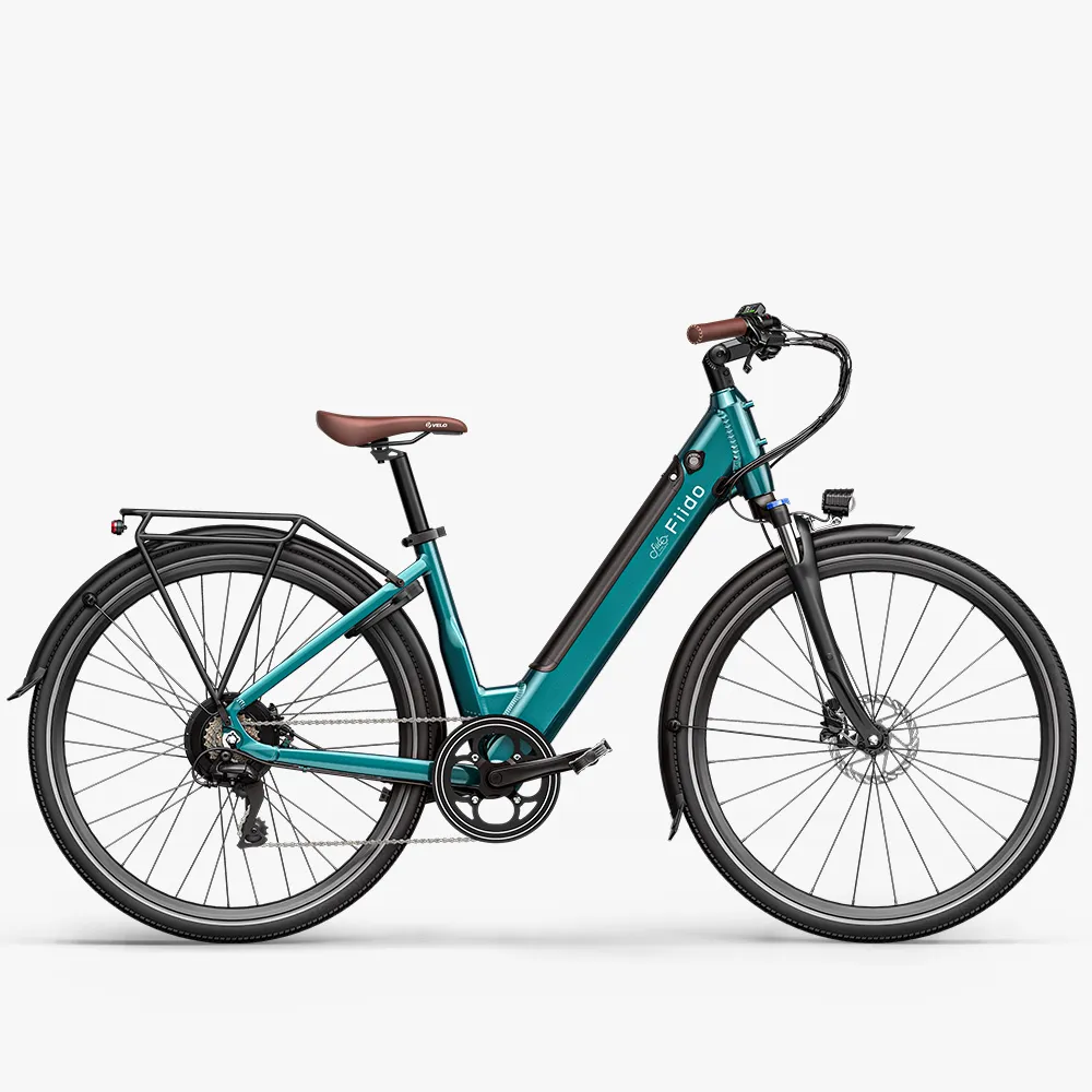 Huur de Elektrische Stadsfiets Lange Afstand Fiido C11 Pro