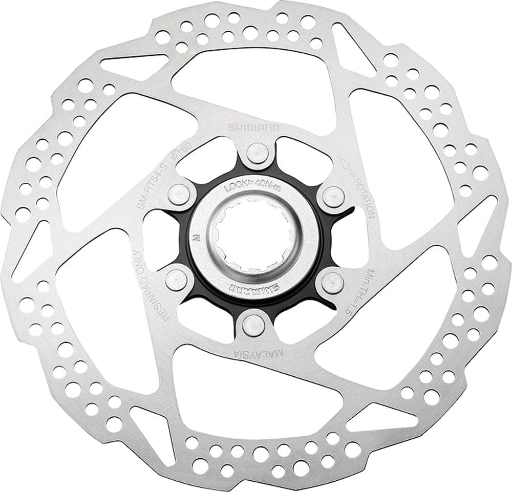 SHIMANO ΔΙΣΚΟΠΛΑΚΑ DEORE SM-RT54-S 160MM ESMRT54SE 160mm Ασημί