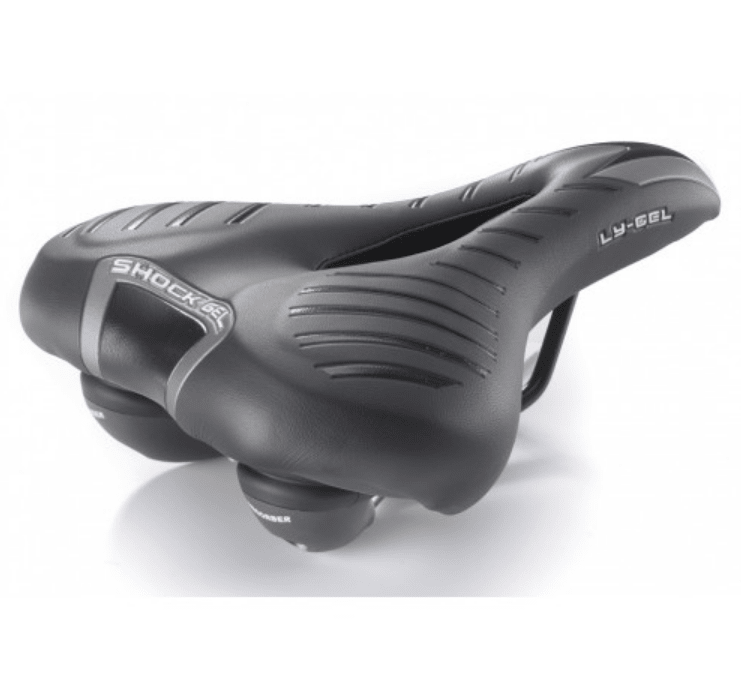 MONTEGRAPPA E-BIKE SADDLE LYRA GEL PLUS BLACK 270x200 mm (6255) Black