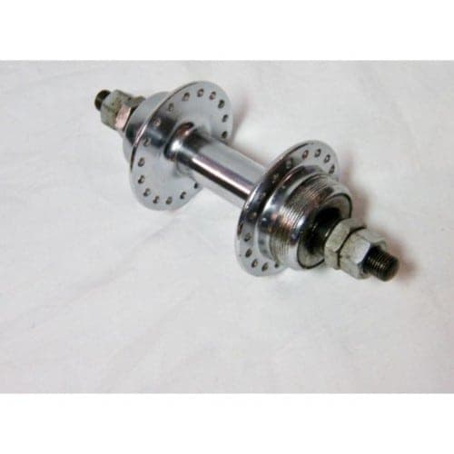 JOYTECH REAR HUB STEEL V-BRAKE SCREWED 36 HOLES Silver