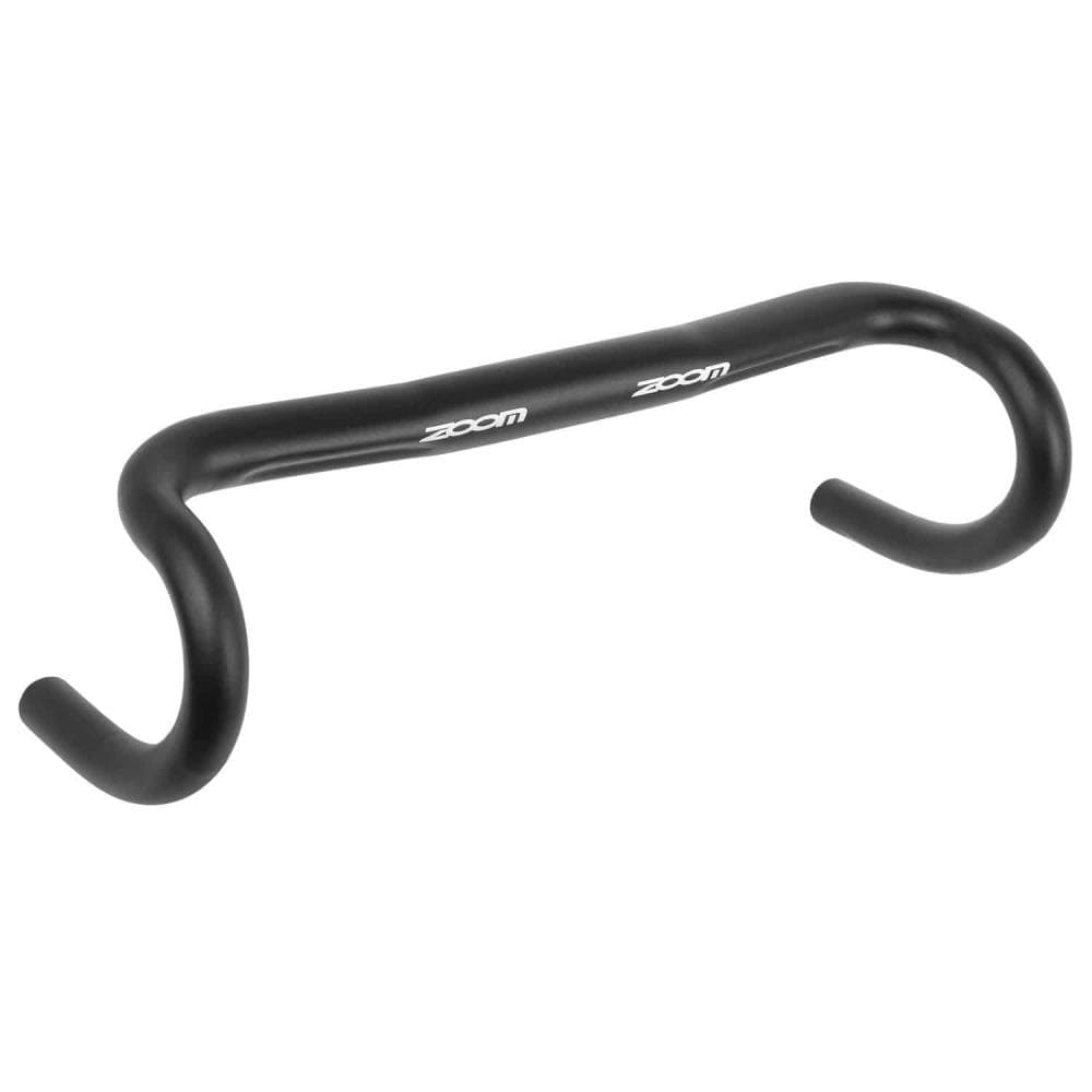 ZOOM ALUMINIUM ROAD HANDLEBAR 31.8mm LENGTH 440mm BLACK 403744 403928 31.8mm Black